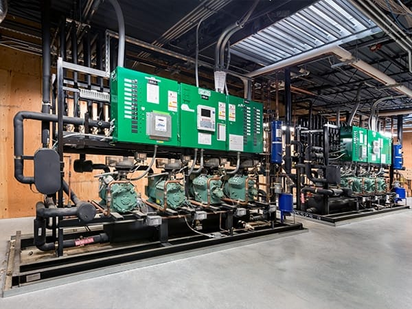 Two large refrigerant system