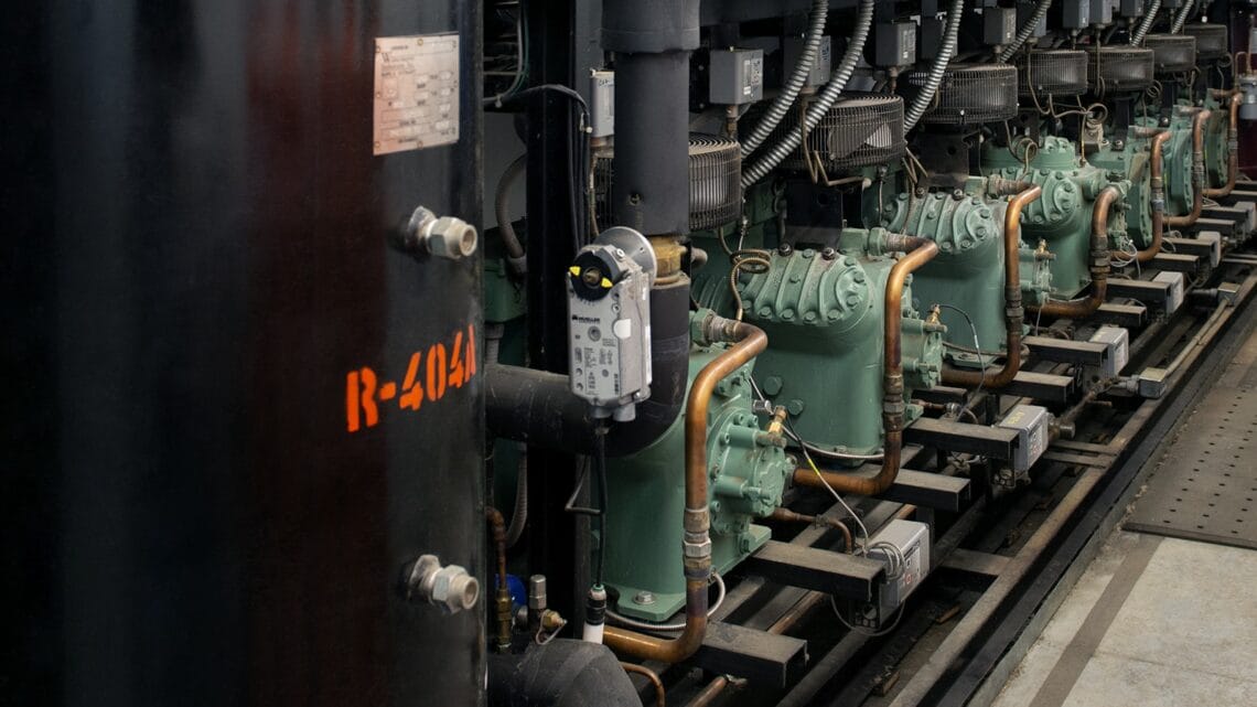 An image of R-404A parallel system